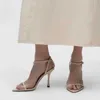 Vestido sapatos 2023 tornozelo strap feminino sandálias de verão