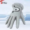 Gloves Ttygj 1Pair Women Winter Golf Gloves AntiSlip Granules Ladies Gloves Warm Velvet Left And Right Hand Mittens Snow Skating