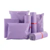 Bags 50pcs Novas sacolas de correio roxo pacote poly pacote autoseal