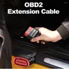 Navire gratuit OBD2 Câble d'extension du scanner adapté à l'adaptateur d'extension de l'outil de diagnostic d'interface à 16 broches