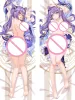 Oreiller keqing kequeen anime dakimakura tai-oreiller de la maison literie étreinte berceau de couverture d'oreiller doubler dropship dalton