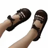 Casual Shoes Kawaii Low Heel Cute Lolita JK Uniform Sweet Girl Japanese Harajuku Anime Cosplay Gothic Loli