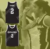 Anpassad alla herrarna för män/barn Gianna 2 Mamba Ballers Black Basketball Jersey Version 2 Top Stitched S-6XL