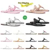 2024 Nuove pantofole di spedizione gratuite Sandalo in oro nero piatto Tori Slides Beach Women Sandalias Womens Famoius Flops Burchsandal Pink Home Slipper Silver Integrated