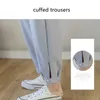 Moderskapsbottnar Nya sommaren Moderskap Harem Pants Spring Autumn Maternity Wear Casual Leggings Simple Solid Color Trousers For PregnancyL2404