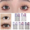 False Eyelashes 5 pairs of natural Wispy eyelash bundles fake eyelashes invisible eyelash straps soft and natural eyelash extensions Q240425