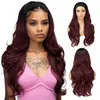 synthetic Black long womens yaki hair headscarf wig curly with large wavy fiber half head cover wigs