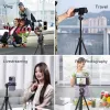 Tillbehör ULANZI TT51 PORTABLE TRIOD STUT FÖR TELEFON Digital Compact Camera med 360 Rotation Ballhead Phone Clamp Lightweight TripoD