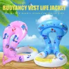 Kickboards Childrens Inflatable Jacket Baby Floating Kids Safety Life Vest Swimsuit Buoyancy Swimming For Drifting Boating 230629 Drop Dhuwi