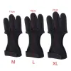 Handschuhe Bogenschießen Dreifinger Handschuhe Jagd Schießschutzhandschuhe Anfänger Hand Guard Protector Handschuh Bogenschießen Schutzausrüstung