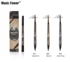 Musik Flower Double Head Ultra Fine Waterproof Eyebrow Pencil Tattoo Eyebrow Pen Sketch Liquid Eyebrown Brows Enhancer Eyelashes M5399684