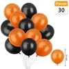 Party Decoration 20st/Lot Btrudi Halloween Balloons 12 tum 2,8 g orange svart latexballong semester