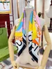 G Scarf Designers Silk Stampato Silk Designer Scraf for Women Travel Essential Articolo Essenziale Serie primavera e estate Populante Scarf Head G Scraf