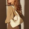 Women Handbag L Linndies Genuine Leather Ladies Headband Cowhide Large Capacity Pillow Bag One Shoulder Doctor Bag