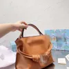 Loe flamenco tote girl borse borse borse spagnolo Lady borse morbida borsetta ad alta bellezza lampada di bellezza di lusso duro semplice viaggio semplice stile pigro 29*24 cm