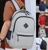 Bolsas escolares mochila unisex clásica bolsa de libros para adultos y adolescentes mochila escolar con puerto USB para una batería de pulverizador alta POWE