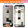 Telas 6.79 '' ORIGINAL PARA XIAOMI Redmi Nota 12R LCD 23076R4BC Digitalizador de tela de toque de exibição para Xiaomi Redmi Note 12 R Frame