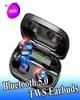 1 datorer Touch Bluetooth Earphone Wireless Noise Refering Headset HD Ring TWS LED Ear Buds Bluetooth Earbuds Waterproof V506170226