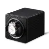 Fall Embers Single Watch Winder Battery Wood Shaker Watch Boxes Automatisk Winder Storage Case Mabuchi Motor