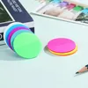 Gift Wrap Circular Index Stickers Morandi Clear Waterproof Sticky Tabs Fluorescerande Transparenta Notes Creative Self Adhesive Pads