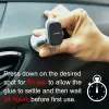 Stands Yianerm Metal Magnetic Phone Support dans la voiture Magnet Stand pour le téléphone dans la voiture 3M Sticky Dashboard Mount pour iPhone Samsung Xiaomi