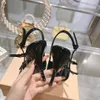 Slingback Heels Fashioner Designer Патентная кожаная туфли Slingback обувь металлическая пряжка украшенная обувь шпильча