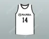 Benutzerdefinierter Name Herren Jugend/Kinder Payton 14 Mamba Ballers White Basketball Jersey2 Top genäht S-6xl