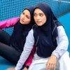 Hijabs Muslim Sport Instant Turban Chapeau intérieur Hijabs Caps Femmes For Swim Islamic Bandana Chapeaux Femme Headwrap D240425