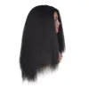 Perruques longues perruques synthétiques raides pneosques pour femmes noires noires brun blonde gingers cheveux borgogne afro perruques synthétiques coiffure quotidienne perruque