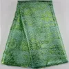 Latest Jacquard Net Fabric Nigerian Brocade Lace African Tulle Organza Voile Lace For Women Wedding Dress Party 240420