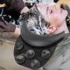 Oreiller coiffure accessoires de coiffure salon lavage couche couche avec soufflerie en silicone lavage somnifère