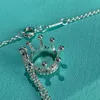 Tiffanyjewelry lüks tiffanyjewelry kolye kolyeler kadın tasarımcı mücevher moda sokak klasik bayanlar taç kolye tatil hediyeleri 319