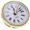 Clocks Accessories Clock Head Round Inserts Inlaid With Movement Replacement Roman Number Motor Crafts