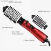 Curling Irons 2-in-1 professional automatic rotating 1000W hair dryer curler comb hot air brush straight styling tool 110V/220V Q240425