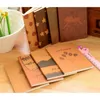 1pcs kraft Paper Notebbook Cite Pirint Daily Book Pocket Pocket Portabl