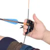 Arrow bågskytte Finger Tab Leather Finger Guard för Recurve Bow Bågskytte Målövning och jakt utomhus tillbehör