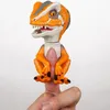 Dinosaur T-REX créatif T-REX Interactive Collectable Dinosaur Toys Dinger Dontes drôles pour les enfants Petits animaux de compagnie en direct 240420