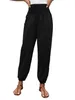 Active Pants Women's Harem Yoga Smocked talia salon plażowy wygodny trening dresowy z kieszenią