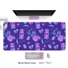 Souris extra grandes kawaii jeu souris pad goth pastel crâne violet noir xxl hot proof épreuve non galet d'ordinateur portable accessoires de bureau