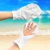 Rowerowe rękawiczki Słońce dla kobiet Ochrona ochrony ochrony przeciwsłonecznej okładka ręczna Słońce Bez palca