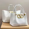 1 1 Дизайнерская сумка Vlogo Raffias Beach Smodbag Summer Travel Travel Luxury Tote Bag Women