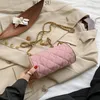 Torba luksusowe designerskie mini torby na ramię Wysokiej jakości nylonowe łańcuchy kobiety Cylindryczny Crossbody Messenger Crossbody for Ladies