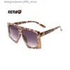 Lunettes de soleil Kenbo Fashion Lunettes de soleil irrégulières Designer Luxury Man / Women Cat Eye Sun Glasse