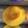 Chapeaux à bord large chapeau seau 2024 en daim coloré