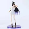 Action Toy Figures Aixlan 22cm Overlord Anime Figure Albedo Sexy Girl PVC Action Figure Ainz Ooal Gown Figurine Collectible Modèle Toys Kid Gift Y240425TDSO