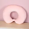 枕新しい綿固体色USHAPED PILLOW SOFT NECK PILLOWSポータブルトラベルカーエアフライトUSHAPE Cervical Spine Sleep Sleap