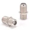 Mottagare 10st Kvinna F/F RG6 Coax Coaxial Cable SMA RF Coax Connector F Type Coupler Adapter Kontaktplugg för TV -antennförlängning