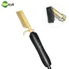Brushes Hot Comb Straightener for Wigs Flat Irons Fast Heating Hair Straightening Brush Straight Styler Corrugation Curling Iron Tools