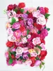 Decorative Flowers SPR 10pcs/lot 3D Artificial Rose Peony &hydrangea Flower Wall Wedding Backdrop Arrangements