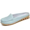 Slippers Summer Leather Fashion Simple Bao Head Half Home Korean Version Lazy Shoes Breathable Casual